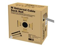 Multibrackets M Universal Cable Sock Roll 40 mm x 50 m - Kabelorganiserare - silver 7350022732476