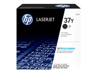 HP 37Y - Extra lång livslängd - svart - original - LaserJet - tonerkassett (CF237Y) CF237Y