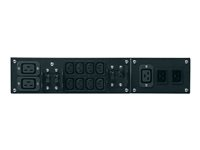 APC Service Bypass Panel - Förbikopplare (kan monteras i rack) - AC 230 V - utgångskontakter: 10 - 2U - 19" - svart - för InfraStruXure Type A 4-12; Smart-UPS 3000, 3000R3IBX120, 3000RM X-93, 5000 SBP5000RMI2U