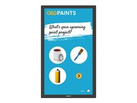 Philips 24BDL3751T - 24" Diagonal klass (24" visbar) - Interactive 3000 Series LED-bakgrundsbelyst LCD-skärm - digital skyltning - med pekskärm (multitouch) - Android - 1080p 1920 x 1080 - svart 24BDL3751T/00