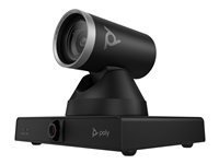 Poly Studio E60 - Konferenskamera - PLZ - färg - 2 x 8 MP - 3840 x 2160 - 4K UHD (3840 x 2160), 2160p - ljud - LAN - USB 3.0 - Likström 12 V/PoE Plus 9W1A6AA#AC3