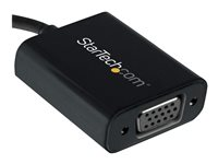 StarTech.com USB-C- till VGA-adapter - USB/VGA-adapter - USB-C (hane) till HD-15 (VGA) (hona) - USB 3.1 Gen 1 / Thunderbolt 3 - 18 cm - USB-ström, 1920 x 1200 (WUXGA) stöd - svart - för P/N: BNDTB10GI, BNDTB210GSFP, BNDTB410GSFP, BNDTB4M2E1, BNDTBUSB3142, TB4CDOCK CDP2VGA