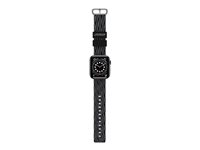 LifeProof - Band för smart klocka - Midnattszon - svart - för Apple Watch Hermès Series 9, SE 3, Series 10, Series 11, Series 9, Ultra 2, Ultra 3 77-83852