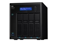 WD My Cloud PR4100 WDBNFA0640KBK - Pro Series - NAS-server - 4 fack - 64 TB - HDD 16 TB x 4 - RAID 0, 1, 5, 10, JBOD - RAM 4 GB - Gigabit Ethernet WDBNFA0640KBK-EESN