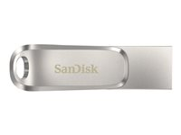 SanDisk Ultra Dual Drive Luxe - USB flash-enhet - 1 TB - USB 3.2 Gen 1 / USB-C SDDDC4-1T00-G46