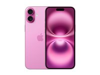 Apple iPhone 16 Plus - 5G smartphone - dual-SIM / Internminne 128 GB - OLED-skärm - 6.7" - 2796 x 1290 pixels - 2 bakre kameror 48 MP, 12 MP - front camera 12 MP - rosa MXVW3QN/A