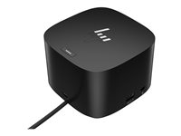 HP Thunderbolt Dock G4 - Dockningsstation - USB-C / Thunderbolt 4 - 2 x DP, Thunderbolt, USB-C, HDMI - 1GbE, 2.5GbE - 280 Watt - med kombinationskabel - Europa 4J0G4AA#ABB