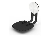 Multibrackets M - Monteringssats - för smart högtalare - laserskuret stål, bearbetad aluminium - svart - väggmonterbar - för Sonos One, One (Gen2), One SL, PLAY:1 7350105211805