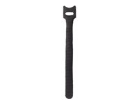 StarTech.com 6in Hook and Loop Cable Ties, 50 Pack, Black, Reusable Cable Straps, Adjustable and Flexible, Cord Organizer Tie/Wraps for Professional Cable Management - Wire Loop Ties (B506I-HOOK-LOOP-TIES) - Kabelsamlare - kardborrefäste - 15 m - svart (paket om 50) B506I-HOOK-LOOP-TIES