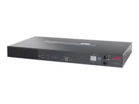 APC Rack Automatic Transfer Switch - Redundant omkopplare (kan monteras i rack) - AC 230 V - Ethernet 10/100, RS-232 - utgångskontakter: 12 - 1U - svart - för P/N: SMX3000RMHV2UNC, SUA3000R2ICH, SUA3000RMXLI3U-5XW, SUA3000RMXLI3U-TU, SUA3000XLI-5XW AP7721