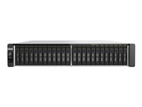 QNAP TDS-h2489FU R2 - NAS-server - 24 fack - kan monteras i rack - SATA-600 / NVMe - RAID JBOD, 0, 1, 10, 5, 50, 6, 60 - RAM 1 TB - 25 Gigabit Ethernet / 2.5 Gigabit Ethernet - iSCSI support - 2U TDS-H2489FU-R2-4314-1T
