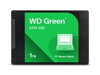 WD Green WDS100T3G0A-00BJG0 - SSD - 1 TB - inbyggd - 2.5" - SATA 6Gb/s WDS100T3G0A-00BJG0