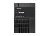 WD Ultrastar DC SN861 WUS6BA119PSP9X1 - SSD - datacenter - 1.92 TB - inbyggd - 2.5" - U.2 PCIe 5.0 x4 (NVMe) 0TS2516