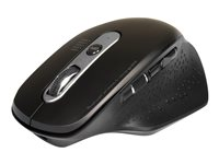 PORT Connect Professional office executive combo - Mus - optisk - 7 knappar - trådlös - Bluetooth, 2.4 GHz - USB/USB-C trådlösa mottagare 900716