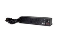 APC Switched Rack PDU AP7902B - Kraftdistributionsenhet (kan monteras i rack) - AC 100/120 V - 2880 VA - ingång: NEMA L5-30P - utgångskontakter: 16 (NEMA 5-20R) - 2U - 3.05 m sladd - svart - för P/N: SCL500RMI1U, SMTL2K2RM2UCLNC, SMX1500RM2UCNC, SMX2KR2UX145, SMX3KR2UNCX145, SMX750CUS AP7902B