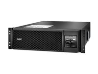 APC Smart-UPS SRT 5000VA RM - UPS (rackmonterbar/extern) - AC 208/230 V - 4500 Watt - 5000 VA - Ethernet 10/100, USB - utgångskontakter: 2 - 3U - svart - för P/N: AR3140G, AR3155W, AR3305W, AR3340G, AR3355W, AR4038IX432, NBWL0356A, SRT1000RMXLA SRT5KRMXLW-HW