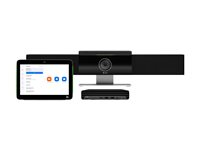 Poly Studio Medium Room Bundle - För zoomningsrum - paket för videokonferens (Poly Studio USB videobar, Poly TC10 pekstyrenhet, HP Mini Conferencing PC) - Zoomcertifierad, Certifierad för Microsoft-teams - svart 9C961AA