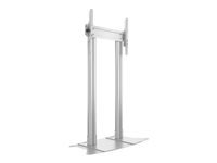 Multibrackets M Display Stand 180 Dual Pillar - Ställ - för platt panel - aluminium - silver - skärmstorlek: 70"-110" - monteringsgränssnitt: upp till 800 x 600 mm - golvstående 7350073732555