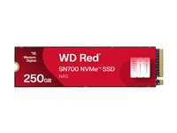 WD Red SN700 WDS250G1R0C-68BDK0 - SSD - 250 GB - inbyggd - M.2 2280 - PCIe 3.0 x4 (NVMe) WDS250G1R0C-68BDK0