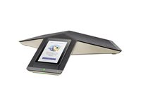 HP Poly Trio C60 - VoIP-konferenstelefon - med Bluetooth interface - IEEE 802.11a/b/g/n (Wi-Fi) / Bluetooth 4.2 - 5-vägs samtalsförmåg - SIP, SRTP, SDP - 3 linjer - svart - GSA-handelskompatibel - TAA-kompatibel 84C21AA#AC3