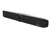 Poly Studio X70 - Allt-i-ett videobar (Poly TC8-styrenhet, videofält) - Zoomcertifierad, Certifierad för Microsoft-teams, Google Meet-certifierad - svart 83Z52AA#ABB