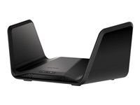 NETGEAR RAX70 - Trådlös router 4-ports-switch - 1GbE - Wi-Fi 6 - Trippelband RAX70-100EUS