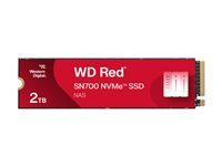 WD Red SN700 WDS200T1R0C-68BDK0 - SSD - 2 TB - inbyggd - M.2 2280 - PCIe 3.0 x4 (NVMe) WDS200T1R0C-68BDK0