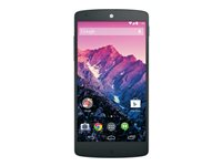 Google Nexus 5 - 4G pekskärmsmobil - RAM 2 GB / Internminne 16 GB - LCD-skärm - 4.95" - 1920 x 1080 pixlar - rear camera 8 MP - svart LGD821.ANEUBK