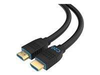 C2G 20ft (6.1m) C2G Performance Series Ultra Flexible High Speed HDMI Cable - 4k 60Hz In-Wall, CMG FT4 Rated - Hög hastighet - HDMI-kabel med Ethernet - HDMI hane till HDMI hane - 6.1 m - svart - 4K60 Hz (4096 x 2160) stöd, dubbelriktad C2G10401