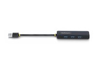 StarTech.com 4-Port USB-A Hub, 5Gbps, Bus Powered, Small Travel Mini Hub - Hubb - 4 x USB 3.2 Gen 1 - skrivbordsmodell H5A4A-USB-HUB