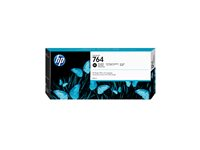 HP 764 - 300 ml - foto-svart - original - bläckpatron - för DesignJet T3500 Production eMFP C1Q17A