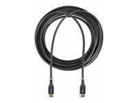 StarTech.com 50ft (15m) VESA-Certified Active DisplayPort 1.4 Cable, DP8K w/HBR3/HDR10/MST/DSC 1.2/HDCP 2.2, 8K 60Hz, 4K 120Hz Video - Active DP 1.4 Cable M/M (DP14A-15M-DP-CABLE) - DisplayPort-kabel - DisplayPort (hane) till DisplayPort (hane) - DisplayPort 1.4 - 15 m - aktiv kopparkabel, aktiv, stöd för 4K, stöd för 8K - svart DP14A-15M-DP-CABLE