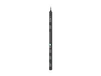 APC NetShelter Rack PDU Advanced - Gen 2 - kraftdistributionsenhet (kan monteras i rack) - omkopplad, mätt, 230V, 32A, 332P6 - AC 230 V - 7.4 kW - 7400 VA - 1-fas - Ethernet 10/100/1000, USB - ingång: IEC 60309 2P+PE - utgångskontakter: 40 (20 x IEC 60320 C13/C15, 20 x IEC 60320 C13/C15/C19/C21) - 0U - 3 m sladd - svart - TAA-kompatibel APDU11150SM