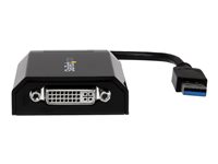StarTech.com USB 3.0 till DVI/VGA adapter - 2048x1152 - USB/DVI-adapter - USB typ A (hane) till DVI-I (hona) - USB 3.0 - 15.2 cm - 2048 x 1152 stöd - svart - för P/N: DVIDDMM10, DVIDDMM6, DVIDSMM10, DVIMM6, DVISPL1DD, HDDVIMM3, HDMIDVIMM10, HDMIDVIMM6 USB32DVIPRO