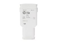 HP 738 - 300 ml - gul - original - DesignJet - bläckpatron - för DesignJet T950 676M8A
