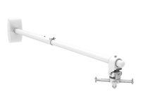 Vision Techmount TM-ST2 - Monteringssats (väggfäste, stång) - teleskopisk - för projektor - satinvit TM-ST2