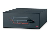 APC Service Bypass Panel - Förbikopplare (kan monteras i rack) - AC 200/240 V - utgångskontakter: 3 - 4U - 19" - svart - för P/N: SRT10RMXLIX806, SRTL10KRM4UT, SRTL8KRM4UT, SYA8K16PX798, SYA8K16PXRX798, SYA8K8PX798 SBP16KP