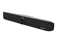 Poly Studio X70 No Radio - Allt-i-ett videobar - Zoomcertifierad, Certifierad för Microsoft-teams, Google Meet-certifierad - svart 89L73AA#AC3