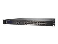 SonicWall SuperMassive 9400 TotalSecure - Säkerhetsfunktion - med 1 års SonicWALL Comprehensive Gateway Security Suite - 10GbE - 1U - kan monteras i rack 01-SSC-3803